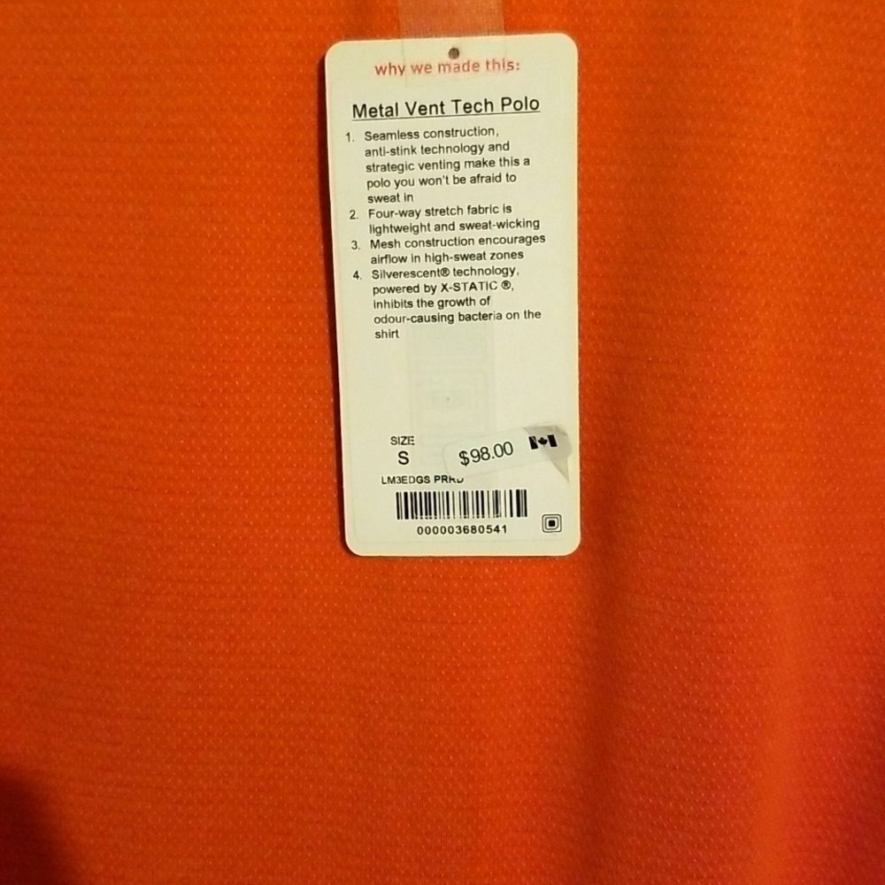 Lululemon vent  tech polo - Picture 3 of 6